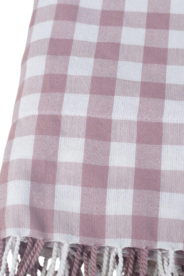 Kbas Par&eacute;o serviette en coton rose