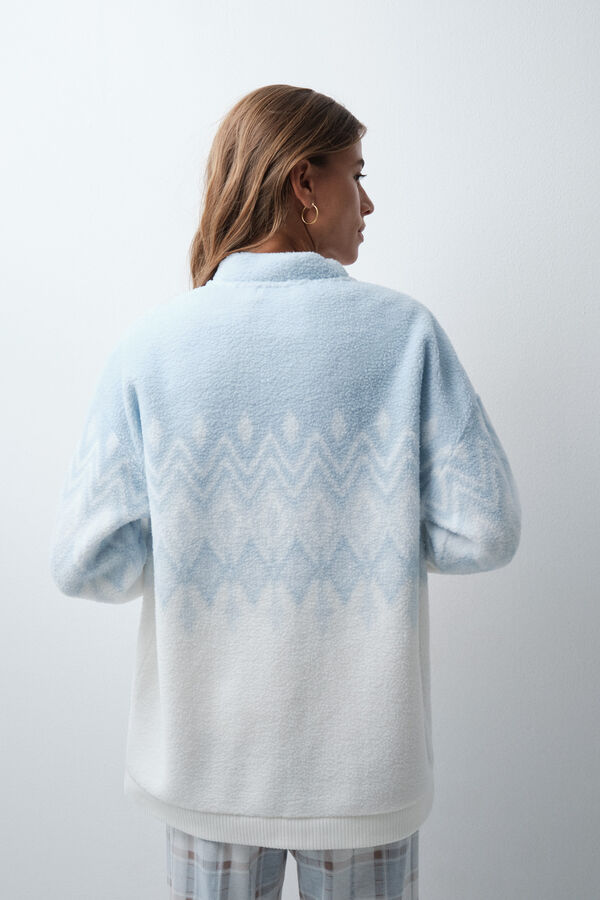 Women'secret Cardigan en polaire douce beige