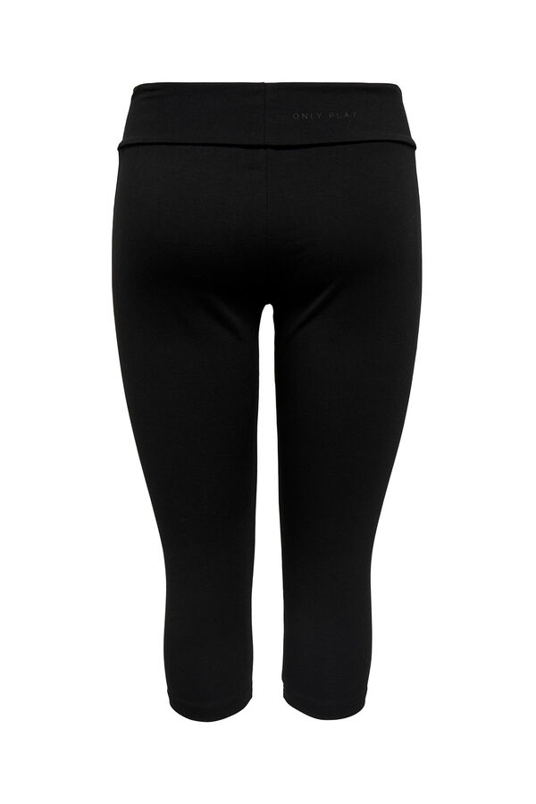 Womensecret Stretch capri leggings black