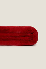 Womensecret Soft fur blanket rouge