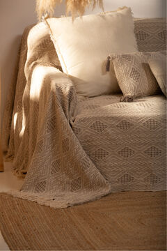 Womensecret Tagesdecke aus Baumwolle Chicago. Bett 160 - 200 cm. Braun