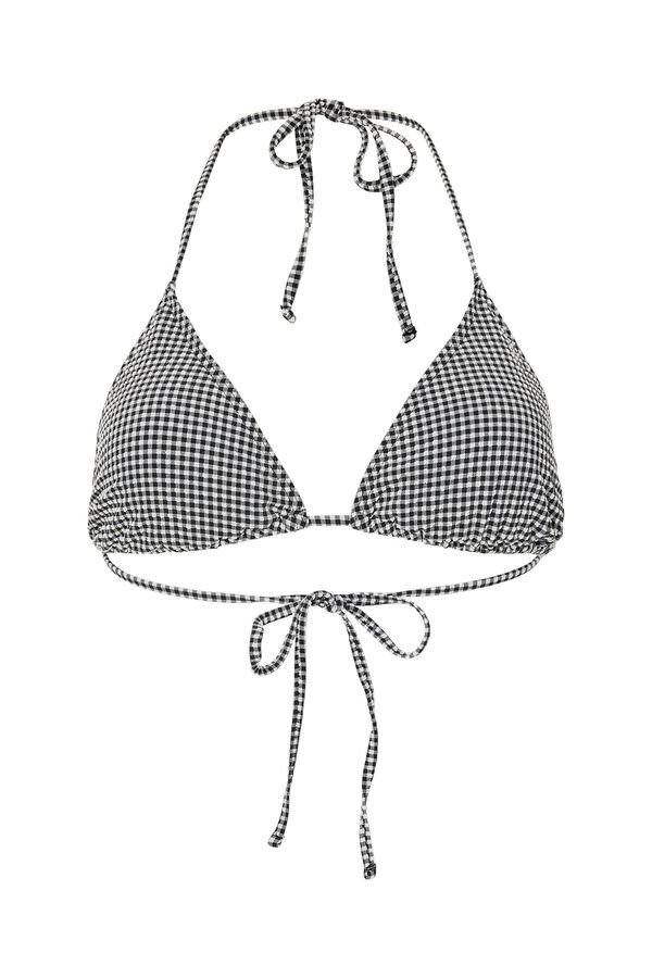 Pieces Fine strap bikini top green