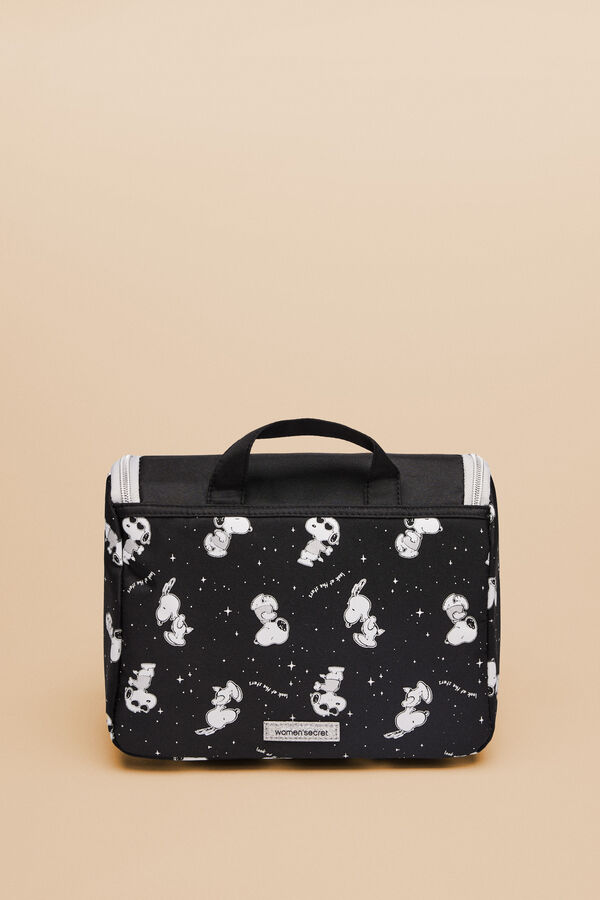 Womensecret Große Lunch-Bag Snoopy Griff Schwarz