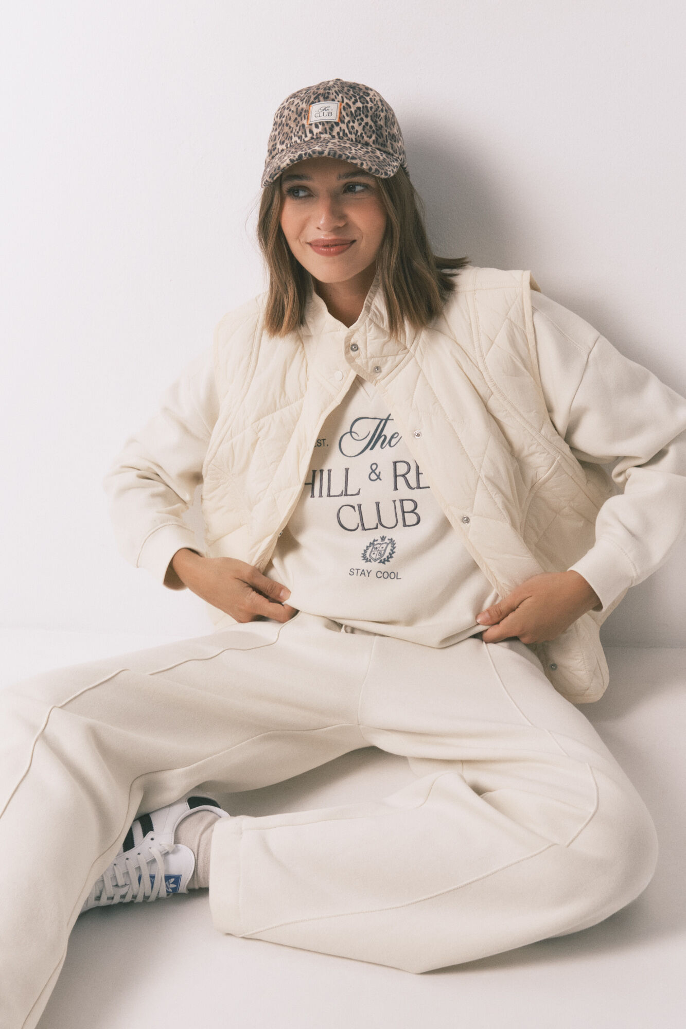 Women'secret Bon&eacute; de pel&uacute;cia com estampa animal