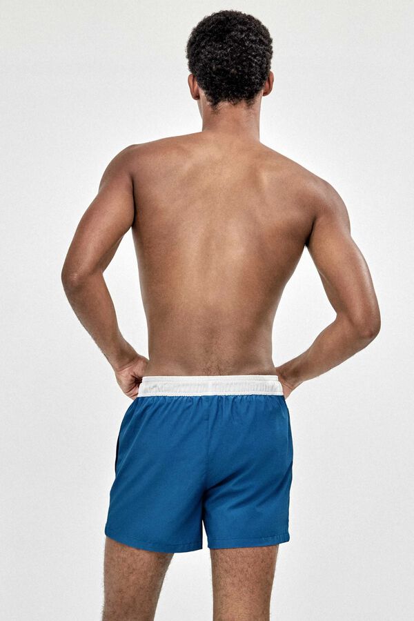 Gisela Plain men's swimwear printed