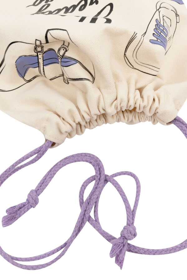 Mr. Wonderful Bolsa de viaje para zapatos Shoes ready to go estampado