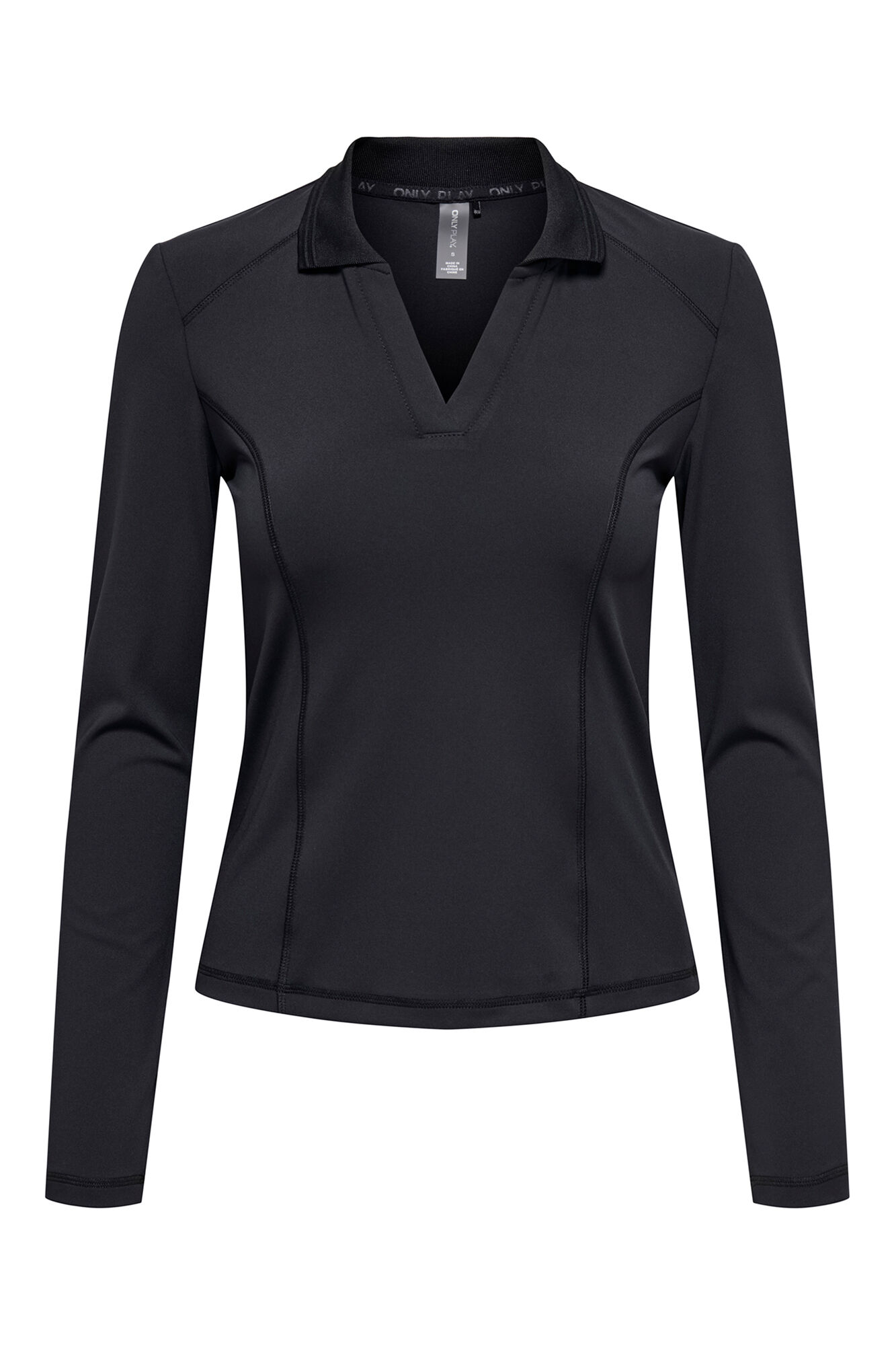 Only Play Camiseta polo manga larga padel