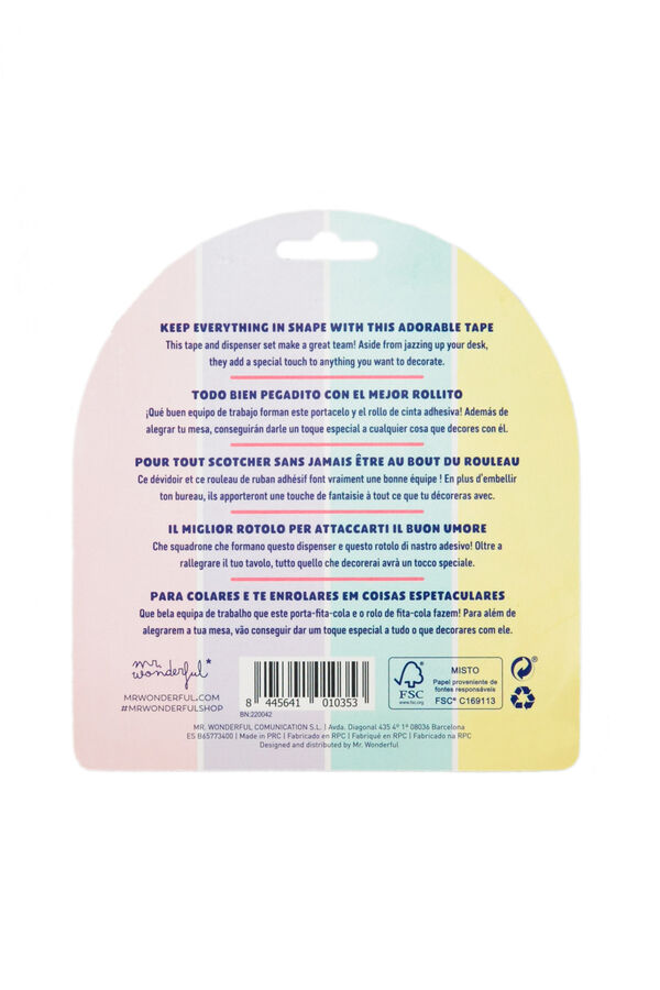 Mr. Wonderful Portacelo - Cloud estampado