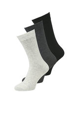 Jack & Jones Pack 3 calcetines negro