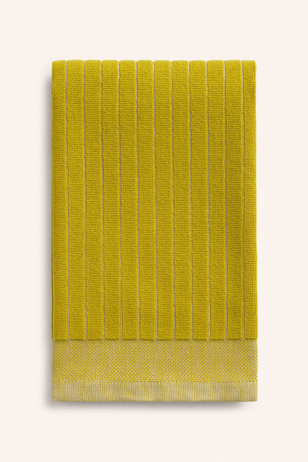 Calma House Set od 2 zelene kuhinjske krpe od frotira Lisabon 50x50 Zelena