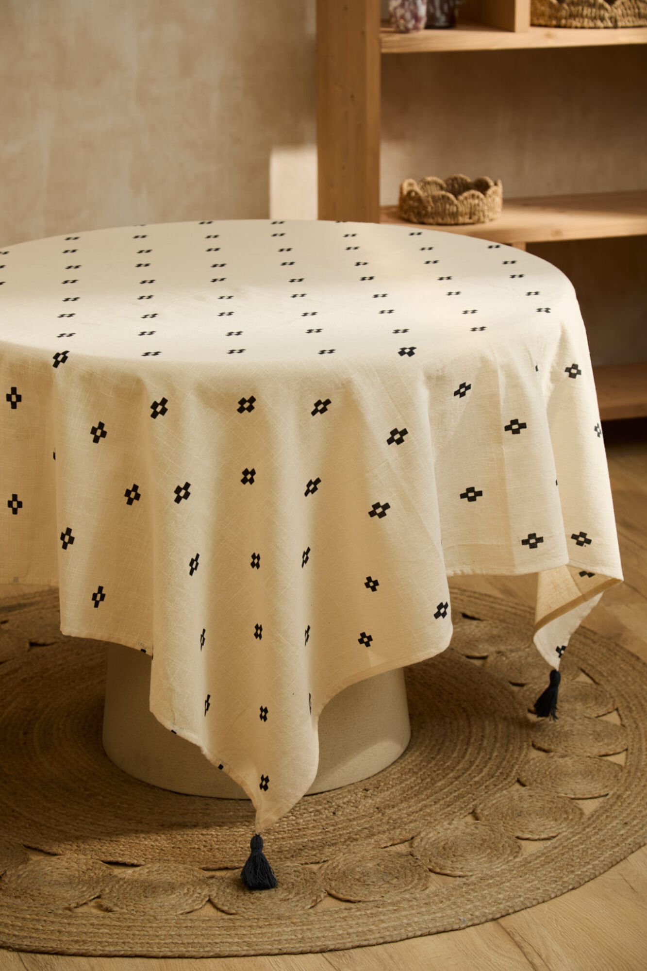 Calma House Mantel de algod&oacute;n de 160x250