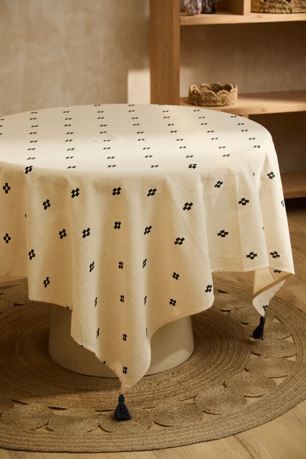 Calma House 160x250 cotton tablecloth printed