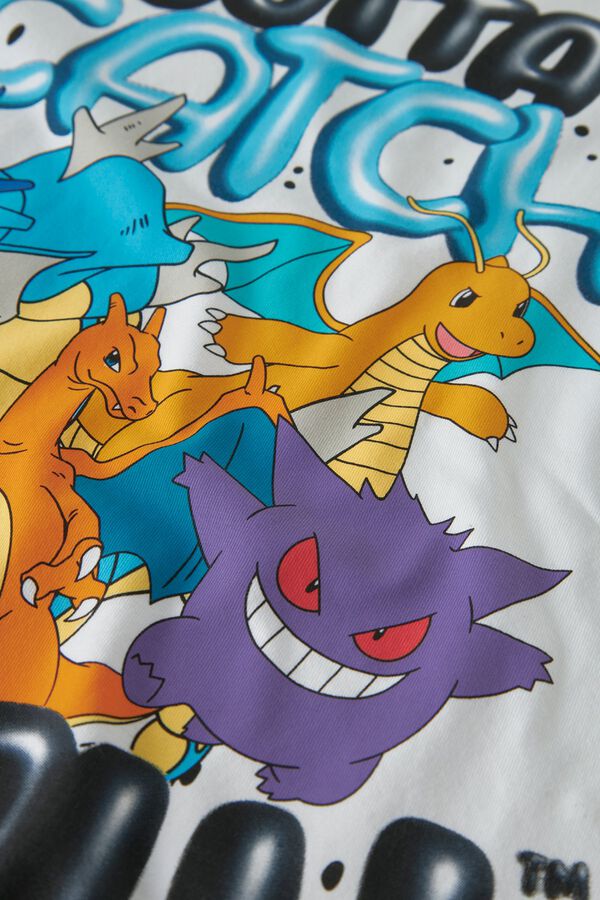 Name it Short sleeve boy's T-shirt POKEMON white