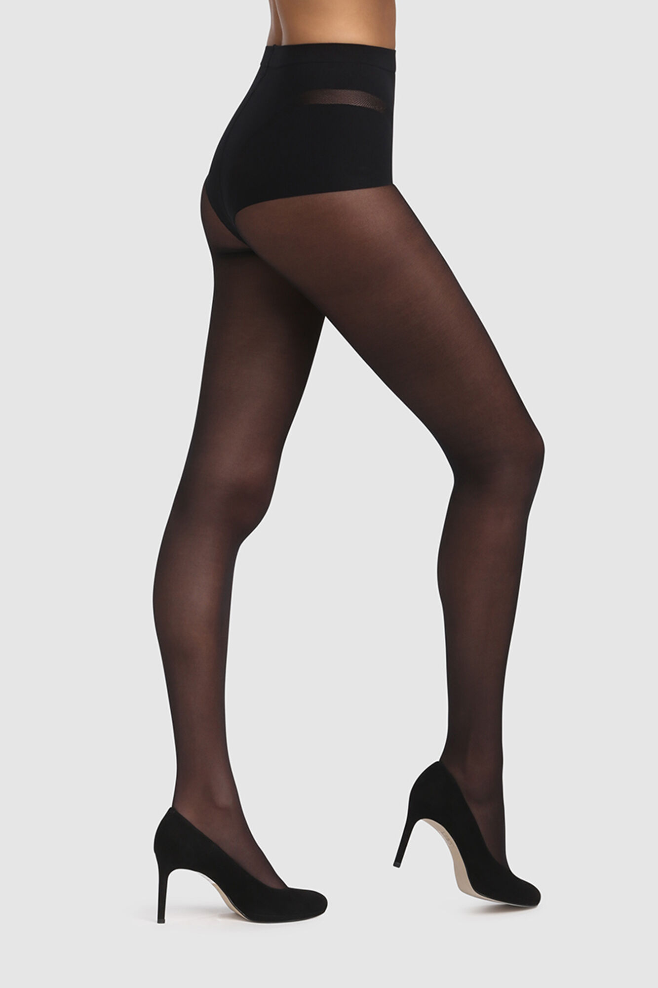 DIM Panty moldeador negro 25 DEN 