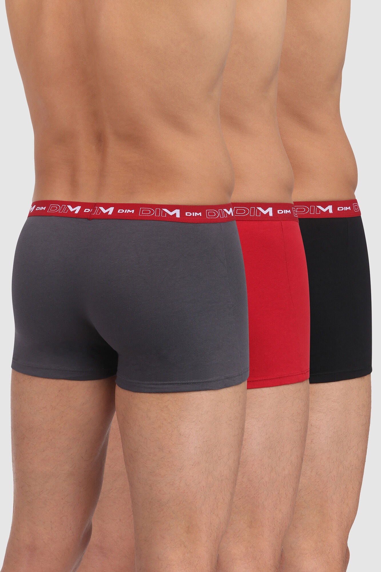 DIM Pack de 3 b&oacute;xers de hombre de algod&oacute;n el&aacute;stico 