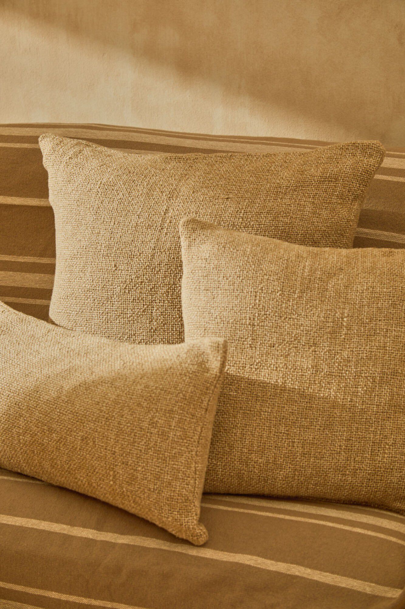 Calma House Funda coj&iacute;n de algod&oacute;n de 45x45