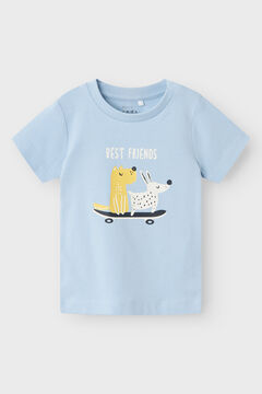 Womensecret T-shirt bebé menino com desenho azul
