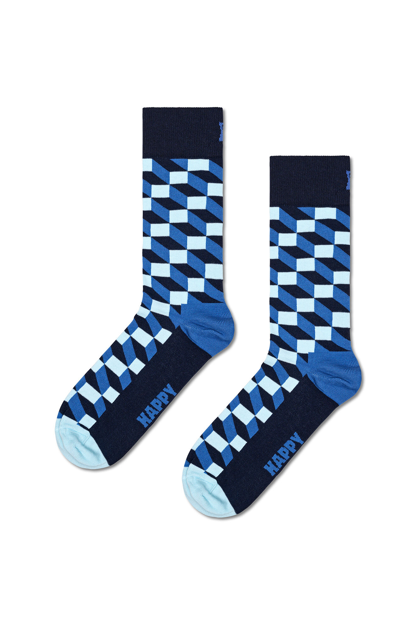 Happy Socks Calcet&iacute;n efecto &oacute;ptico