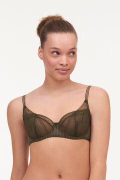 Womensecret Maddie corbeille bra in lace and tulle printed