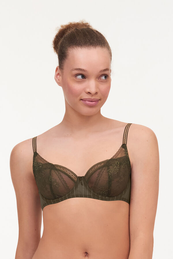 Womensecret Maddie corbeille bra in lace and tulle rávasalt mintás