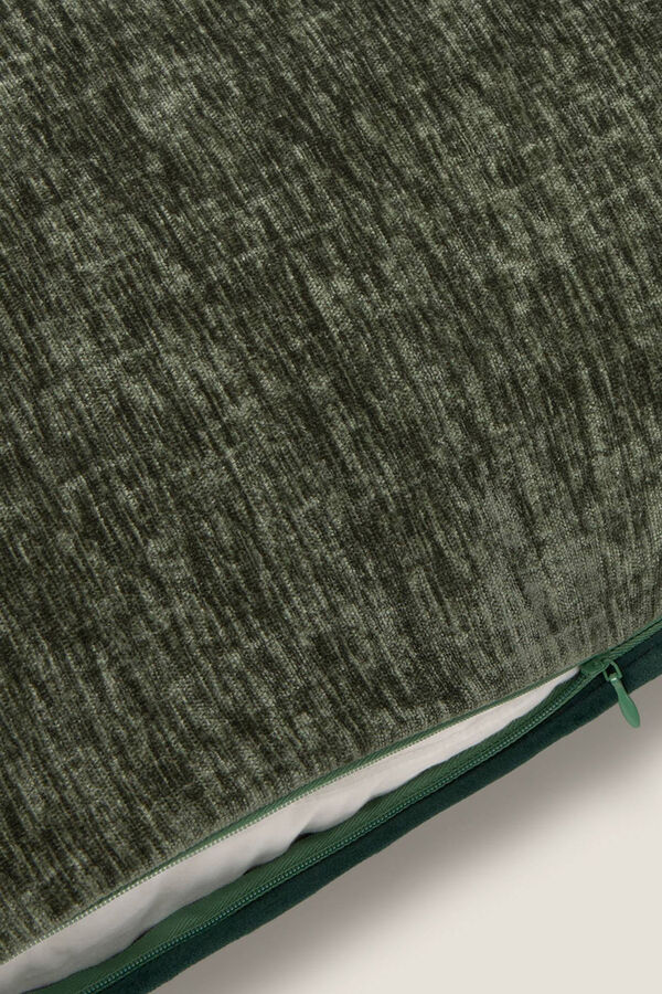 Textura Bestickt mit Tannenbaum- H&uuml;lle Gr&uuml;n