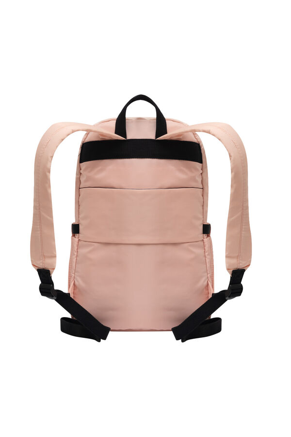 Womensecret Pink soft backpack - Keep going imprimé