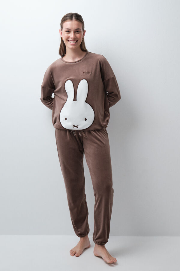 Women'secret Miffy 3D long pyjamas nude
