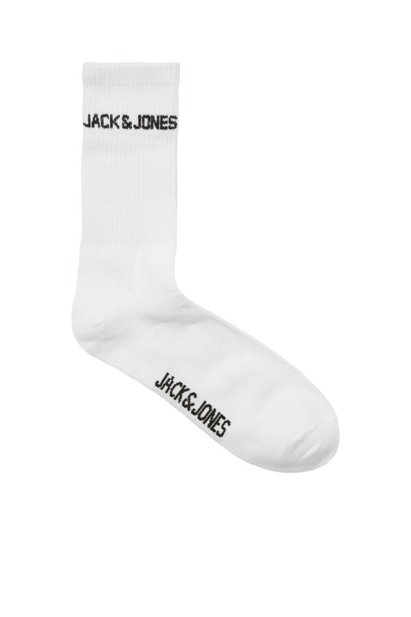 Jack & Jones Pack 3 meias desportivas branco
