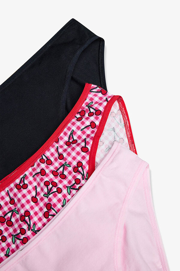 Penti Pack 3 cuecas cl&aacute;ssicas estampado