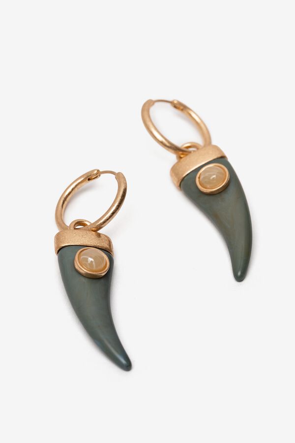 Vilanova Anneaux dentel&eacute;s en acrylique imprim&eacute;