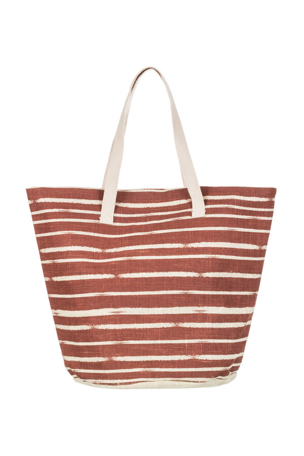 Womensecret Women's Beach Bag with Handles - Orange Slice  rávasalt mintás