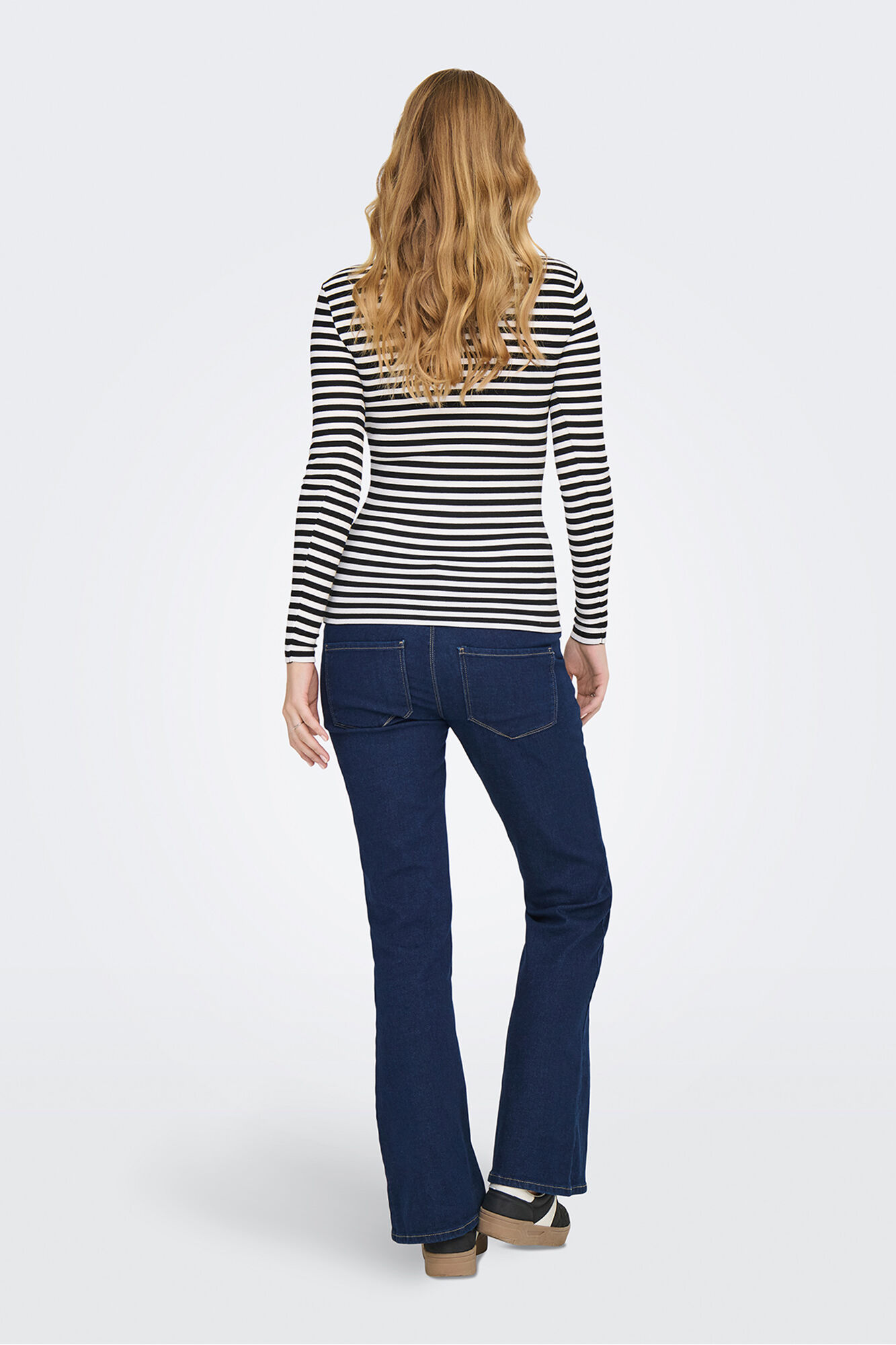 Only Maternity Polo de rayas maternity 