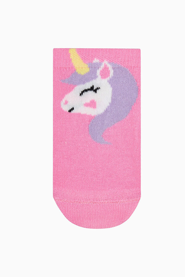 Penti Pack of 4 unicorn socks imprim&eacute;