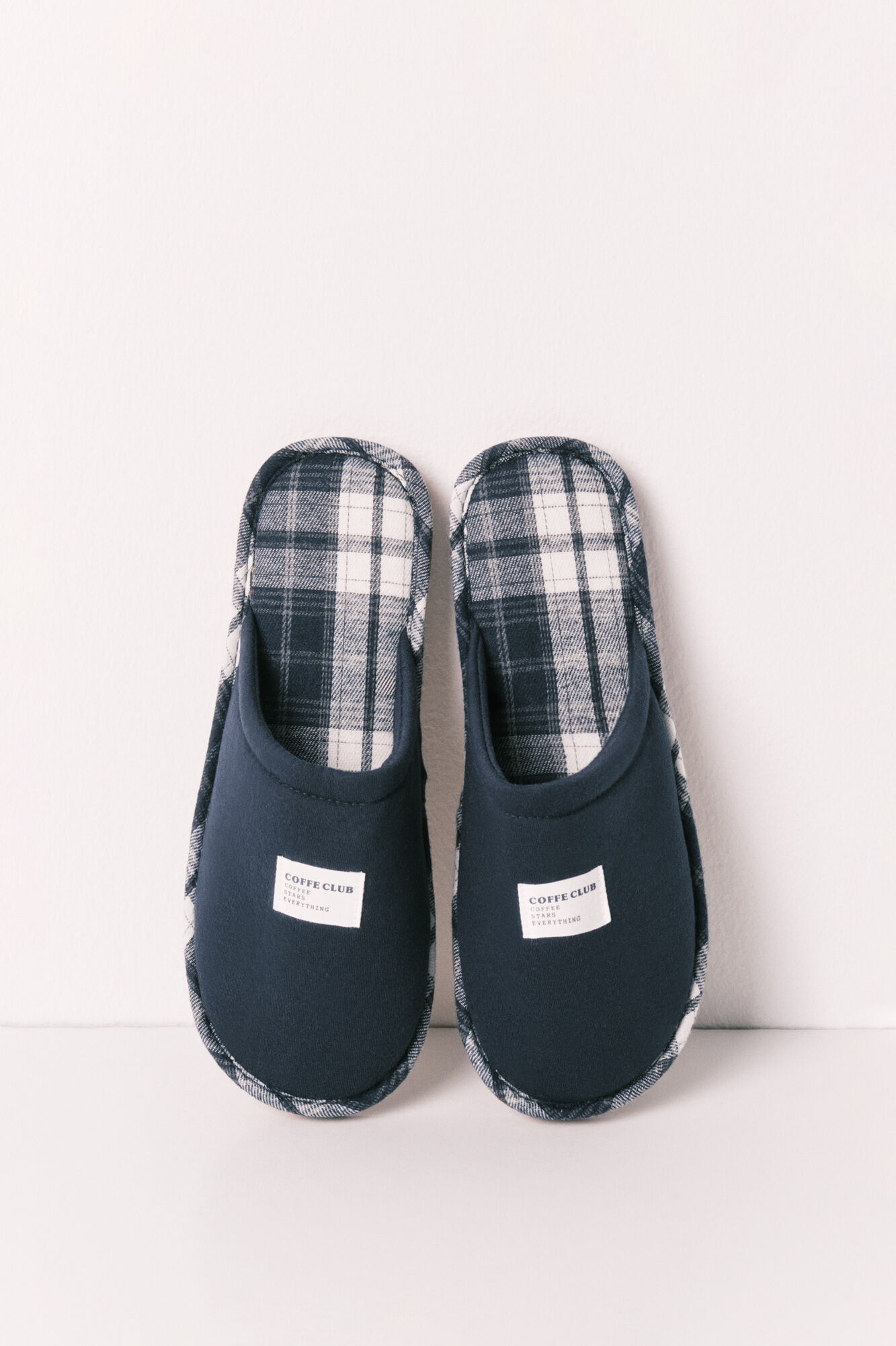 Women'secret Plaid slippers