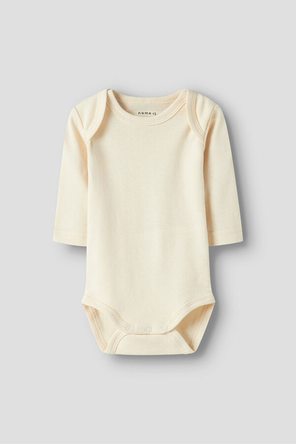 Name it Pack de bodies corazones. beige