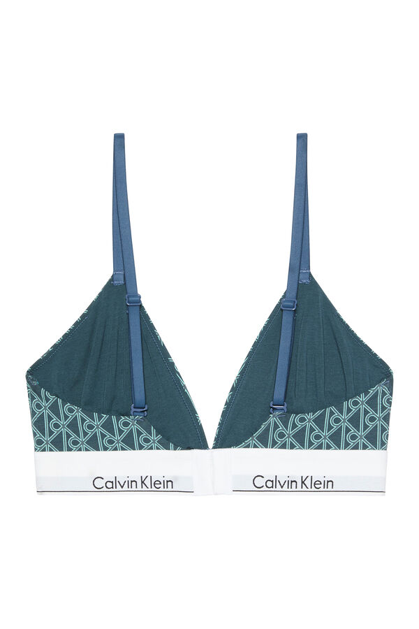 Calvin Klein Sujetador tri&aacute;ngular estampado