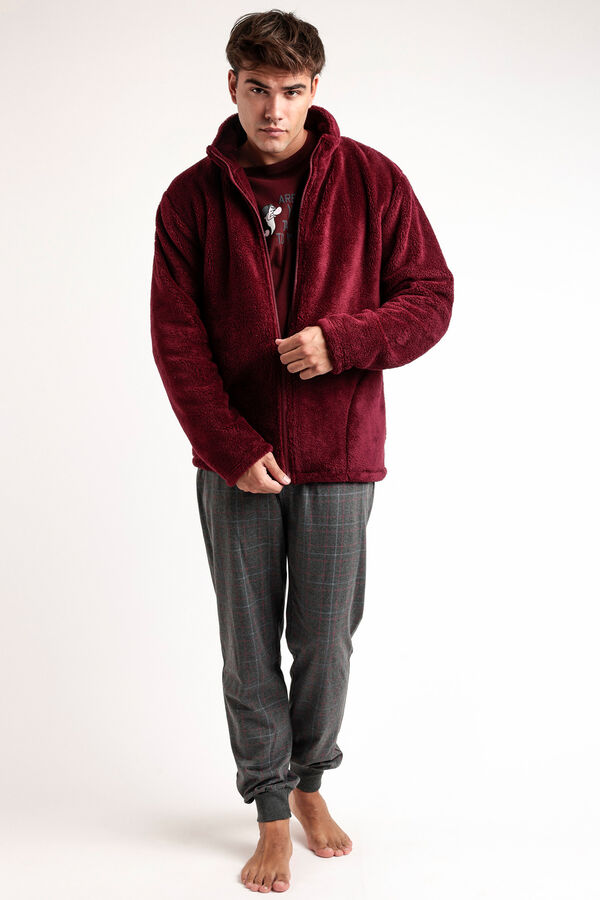 Admas Grumpy Are You Talking To Me Men's Robe printed