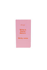 Mr. Wonderful Sticky Notes Set - Write it. Peel it. Stick it. printed
