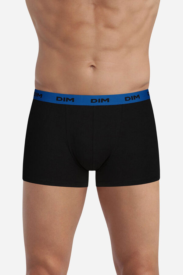 DIM Pack of 3 printed waistband boxers black