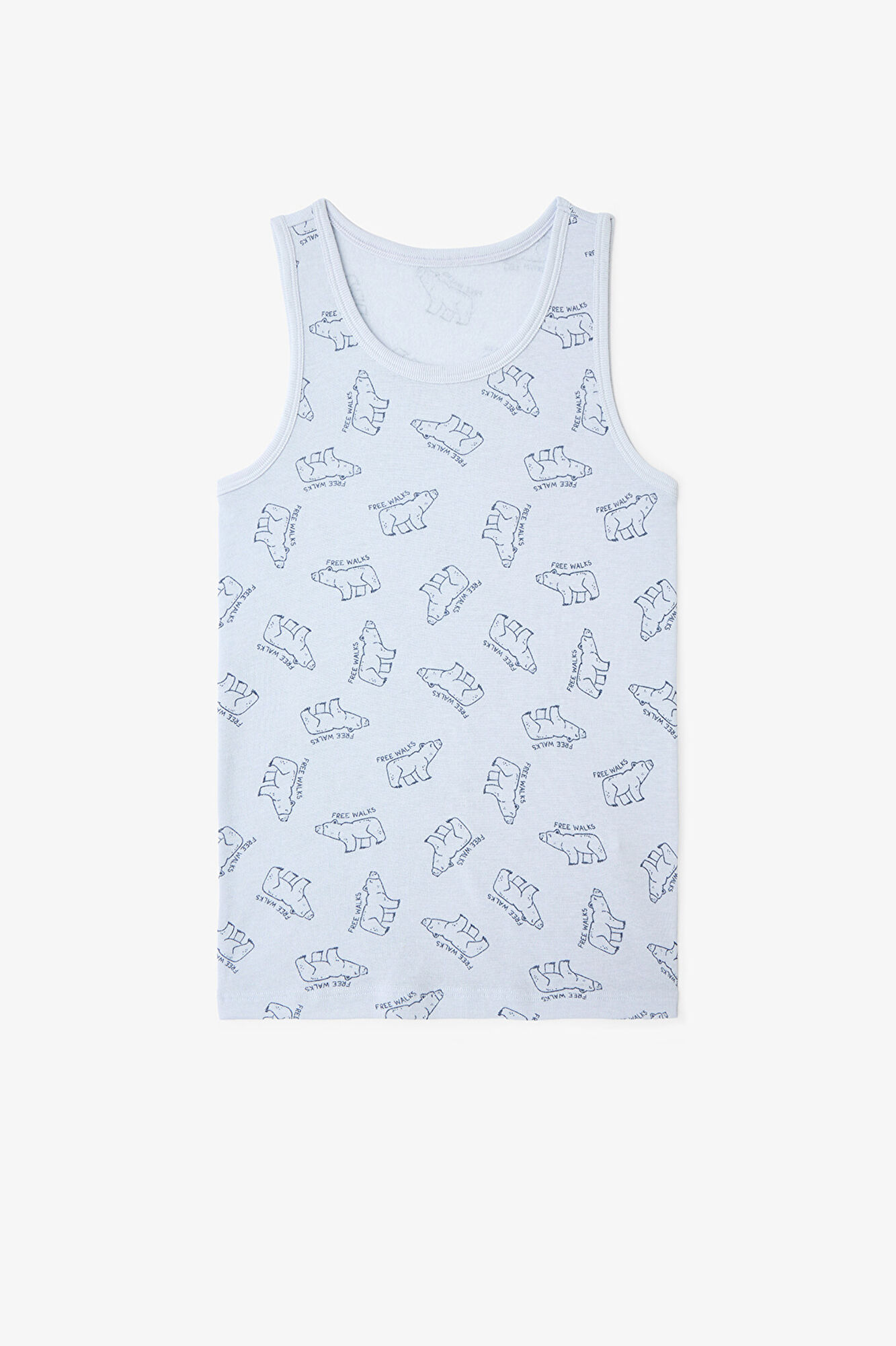 Penti Camiseta interior con estampado de osos para ni&ntilde;os, paquete de 2