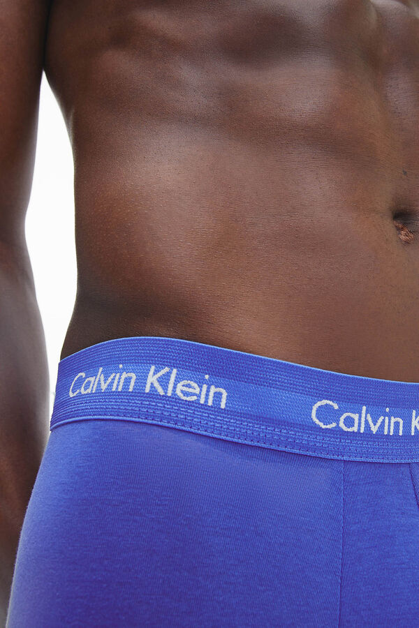 Womensecret Boxers de algodão com cós da Calvin Klein estampado