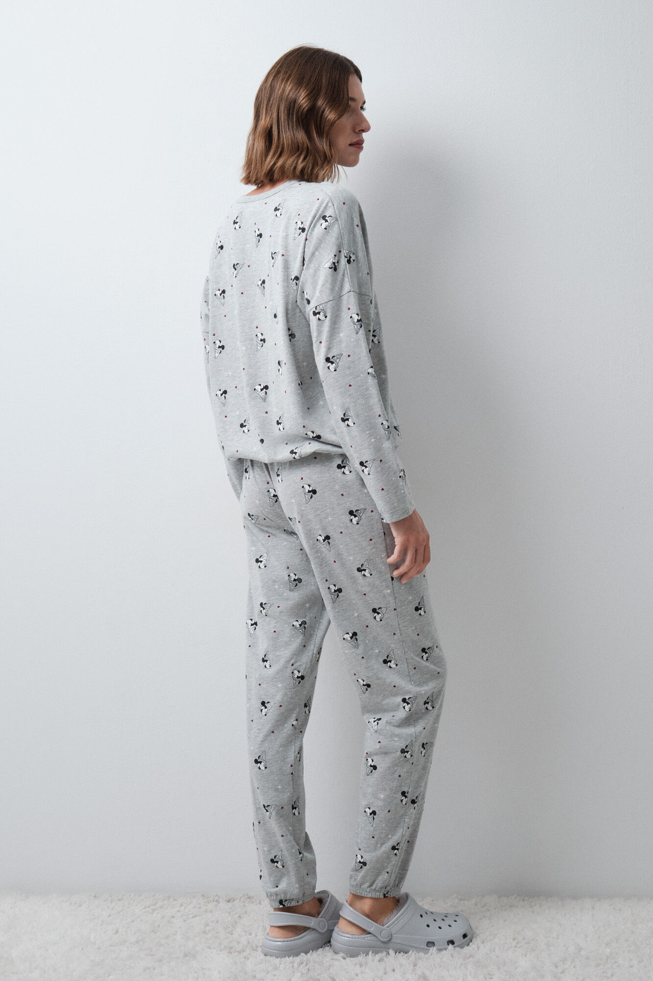 Women'secret Mickey cotton long pyjamas