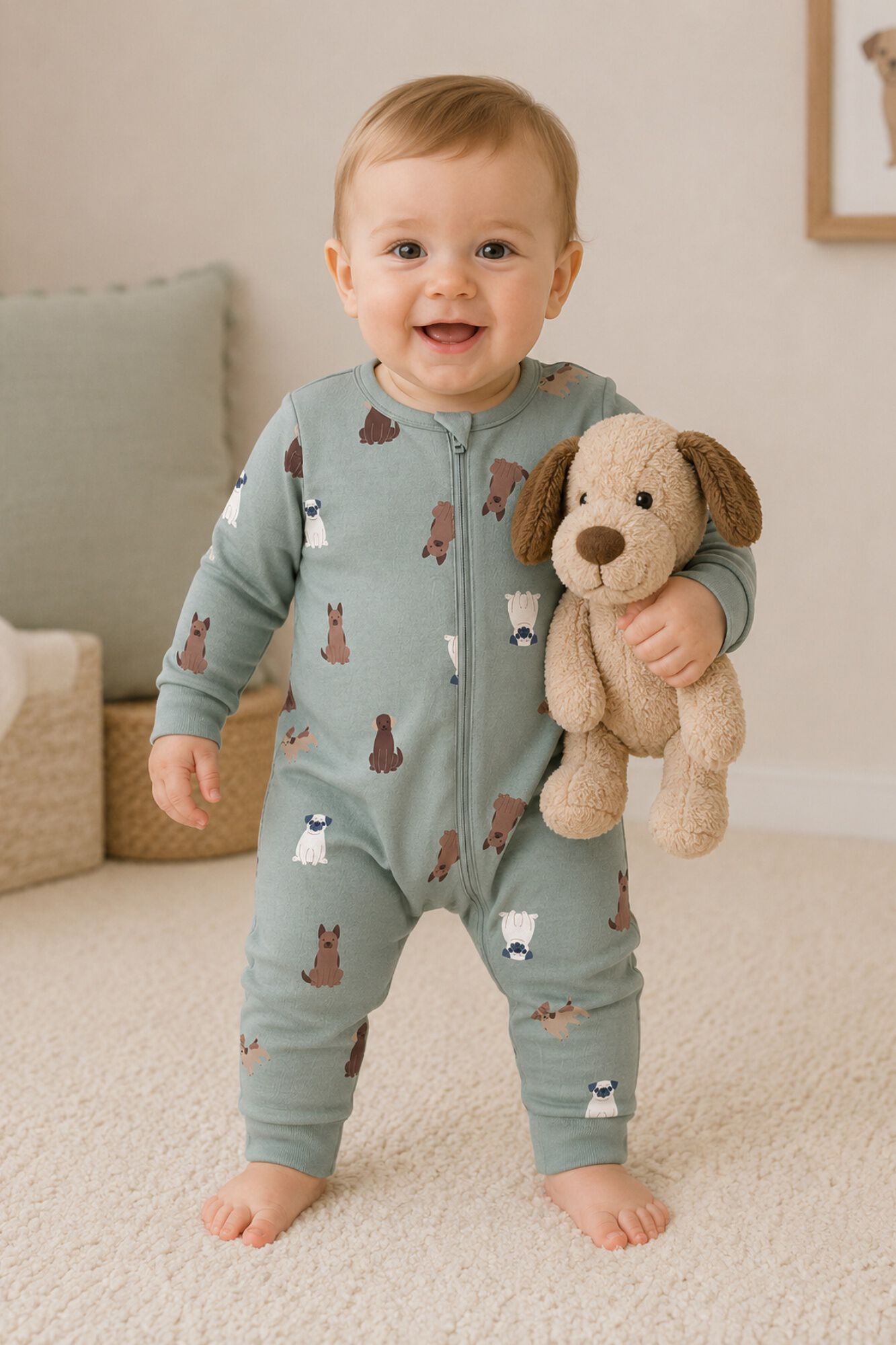Name it Pyjama mit Hundemotiv