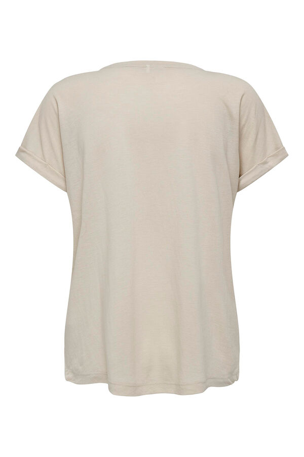 Womensecret Short-sleeved T-shirt  Bež