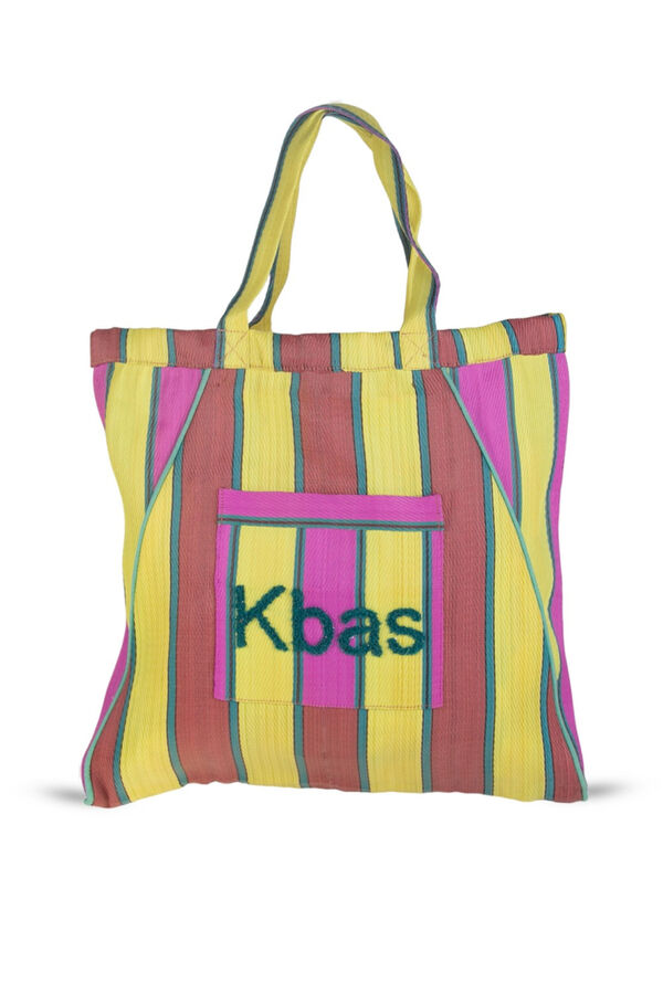 Kbas Torba shopper od reciklirane plastike Žuta