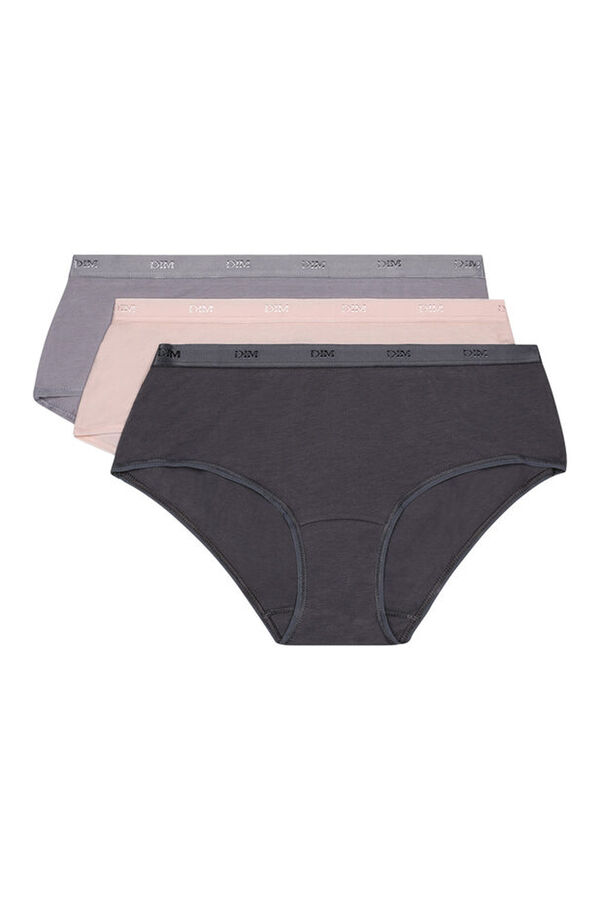 Womensecret 3-pack Pockets Ecodim boyshort panties mit Print