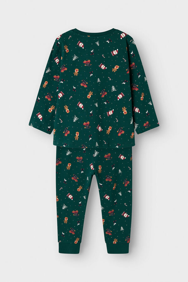 Name it Pijama de manga comprida de Natal azul