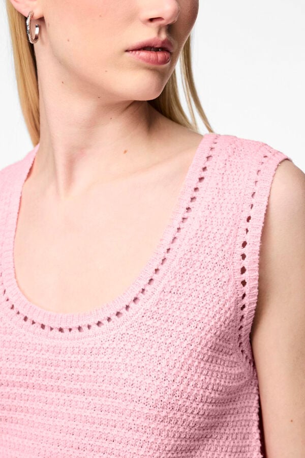 Womensecret Crochet top Ružičasta