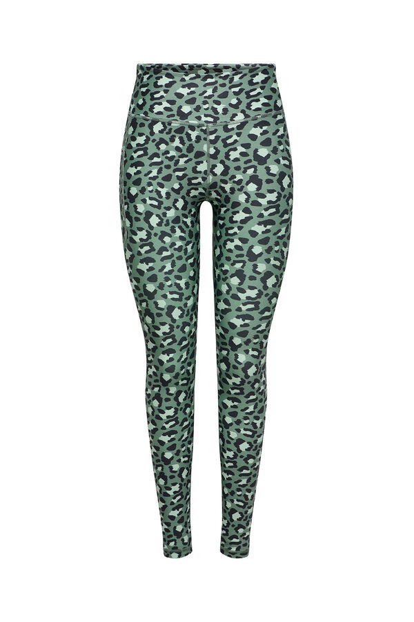 Only Play High-rise sports leggings green