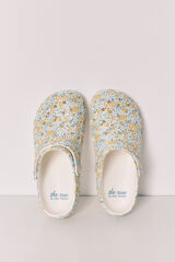Women'secret Floral clog slippers printed